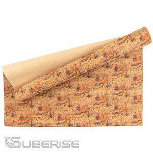 Cork leather printing Aquarela