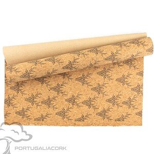 Cork leather printing Deers