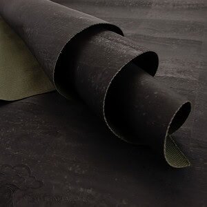 Cork leather BIO Black