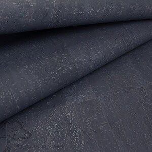 Cork leather Charcoal grey