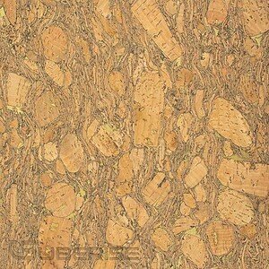 Cork paper Emerald with gold