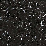 Korkleder, glänzender Marmor, schwarz mit Silber