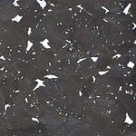 Korkleder, glänzender Marmor, anthrazitgrau mit Silber