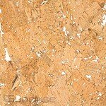 Korkleder, glänzender Marmor, naturfarben mit Gold