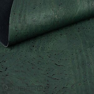 Cork leather Forest green