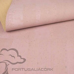 Cork leather Light pink