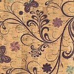 Cork fabric printing