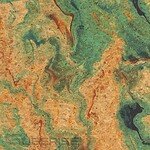 Cork fabric printing