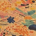 Cork fabric printing