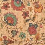 Cork fabric printing