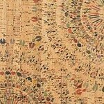 Cork fabric printing